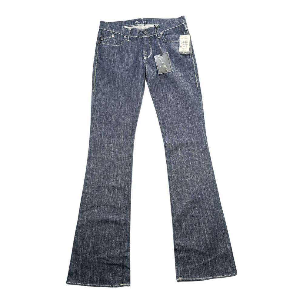 Rock Republic Women Jeans Bootcut Dark Wash Embellished Pockets